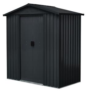 Kovový domček na náradie Helsinki 1 x 1,9 m StoreBoss antracit