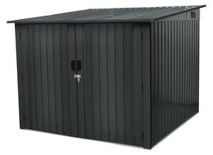 Kovový domček na náradie Kansas 2 x 2 m Store Boss antracit