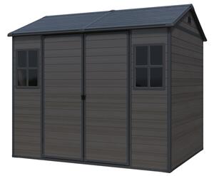 Plastikowy domek narzędziowy Tumba 1,9 x 2,4 m Store Boss antracyt