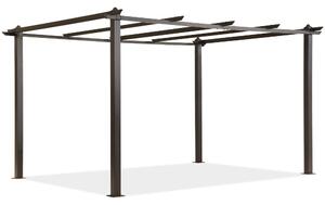 Barbados 3 x 4 m drevený kovový rám terasy Garden Point