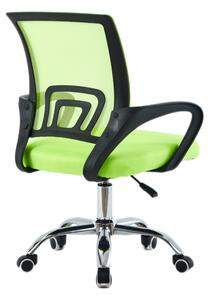 TEMPO Kancelárska stolička, zelená/čierna, DEX 4 NEW