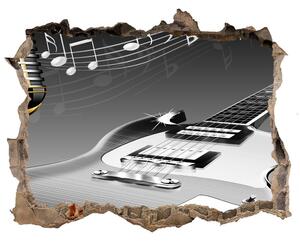 Fotoobraz díra na stěnu Gitaru a mikrofón nd-k-80845509