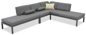 Zestaw mebli ogrodowych Adrano 2w1 Garden Point antracyt