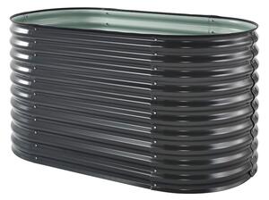 Kovový záhradný kvetináč 800 l Mandal Store Boss antracit
