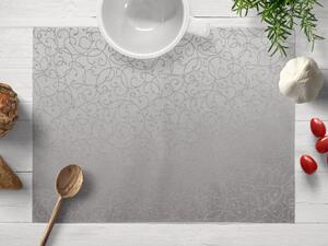 Biante Luxusné dekoračné prestieranie na stôl PM-013 Ornamenty - sivé 30x40 cm