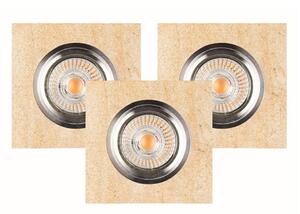 Spot-Light 2515339-SADA 3x LED Podhľadové svietidlo VITAR 1xGU10/5W/230V pieskovec