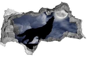 Diera 3D fototapeta na stenu Howlin 'wolf plne nd-b-61523126