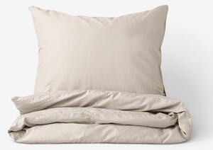 Goldea bavlnené posteľné obliečky - latte 140 x 220 a 70 x 90 cm