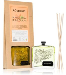 ACappella Mandarin and Basil aróma difuzér s náplňou 100 ml