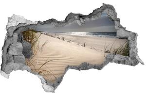 Nálepka fototapeta 3D výhľad Mrzeżyno beach