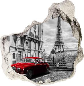 Diera 3D fototapety nálepka Red limousine nd-p-96836225