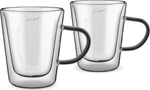 Lamart LT9120 2-dielna súprava pohárov na čajVaso, 300 ml, čierna