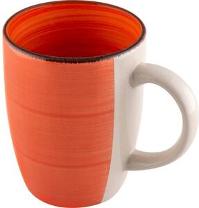 Lamart LT9105 keramický hrnček Happy, 260 ml,oranžový