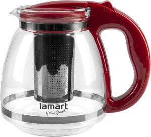Lamart LT7074 kanvica Verre, 1,5 l, červená