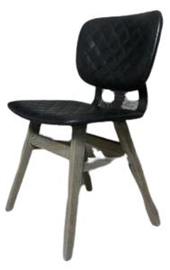 (786) LOBERON - Značková kožená stolička