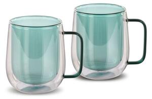 Lamart LT9124 2-dielna súprava pohárov na čajVaso, 250 ml, zelená