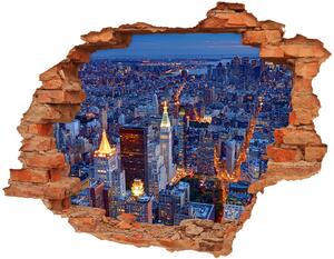 Fototapeta diera na stenu Manhattan v noci nd-c-96722456