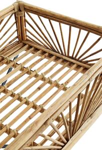 Bambusový odkladací stolík 80 cm