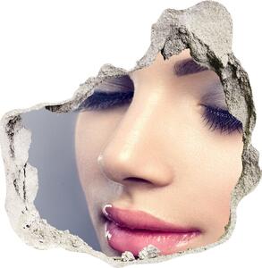 Diera 3D foto tapeta nálepka Dokonalý make-up