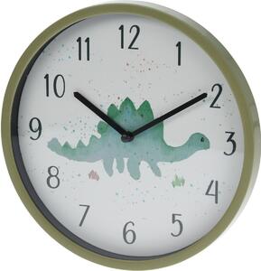 Detské nástenné hodiny Dino, 22 cm