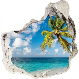Samolepiaca nálepka fototapeta Maledivy pláž