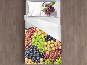 Gipetex Natural Dream 3D talianská obliečka 100% bavlna Grapes - 140x200 / 70x90 cm