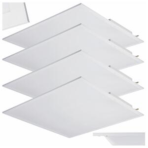 4x LED zapustený stropný panel 60x60 40W 4000k