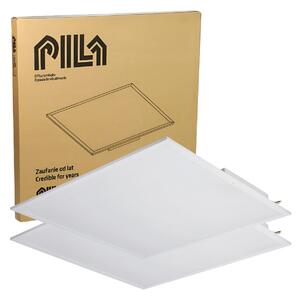 2x LED stropný panel pila 60x60cm 40W 4000lm - neutrálna biela