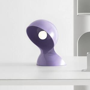 Artemide Stolová lampa Dalù, fialová, výška 26 cm, E14, Fialová / ružová, Obývacia izba / jedáleň, Plast, Dizajn, Stojacie svietidlo