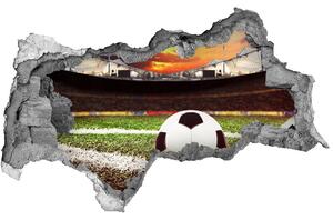 Fototapeta diera na stenu 3D Futbalový štadión