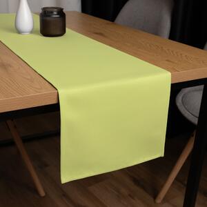 Biante Dekoračný behúň na stôl BKU-125 Svetlý limetkovo zelený 20x120 cm