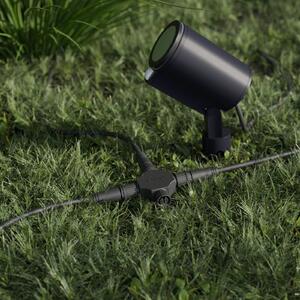 STEINEL LED-bodové svetlá Garden SC, senzor, antracitová farba, IP65, RBWW, Čierna, Hliník, Moderný, Vonkajše bodové svietidlo / bodateľné do zeme