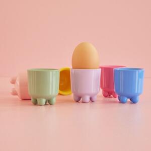 Melamínový stojanček na vajíčka Multicolor - set 6 ks