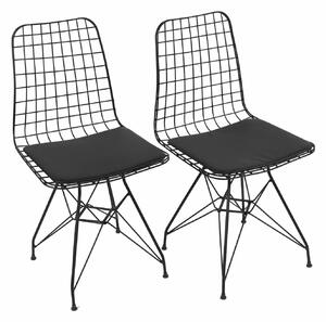 Set 2ks. jedálenských stoličiek Datipu 1 (čierna) . Vlastná spoľahlivá doprava až k Vám domov. 1093090