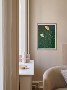Autorský plagát Coffee Alone At Place de Clichy by Sofia Lind 50x70 cm