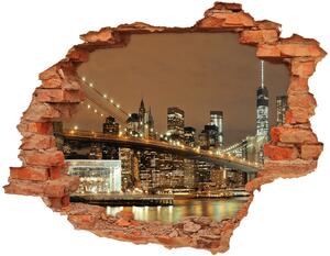 Diera 3D fototapeta nálepka Manhattan new york city