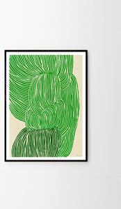 Autorský plagát Green Ocean by Rebecca Hein 30 x 40 cm
