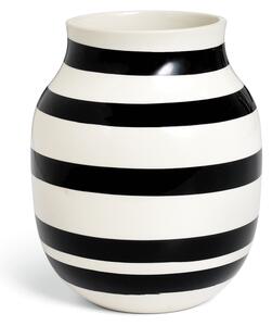 Váza Omaggio Black 21 cm
