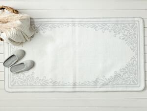 Madame Coco Obojstranný guľatý koberec, bielo-sivý, 80x150 cm, Saville