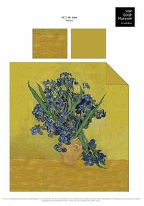 Pip Studio Predĺžené obliečky, 140x200/220 cm, Van Gogh Museum Irises Yellow