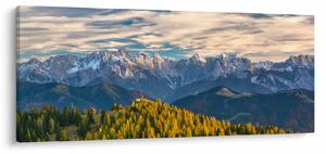 Obraz - horská panorama (120x50 cm)