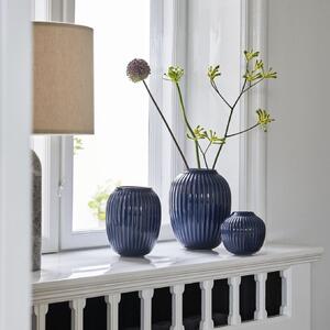 Keramická váza Hammershøi Indigo 25 cm