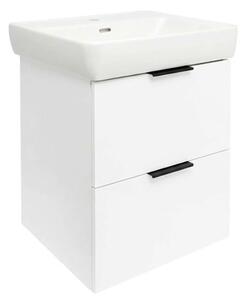 Skrinka pod umývadlo bez umývadla Laufen PRO A 57,9x69,4x50,9 cm biela lesk RE010602238060
