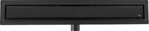 Rea Neox Black Matt, lineárny odtokový žľab 80cm, vzor 2v1, čierna matná, REA-G6604