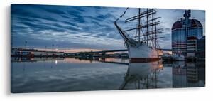 Obraz plachetnice (120x50 cm)