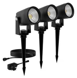 Philips -SADA 3x LED Vonkajšie svietidlo GARDENLINK REUEL LED/1,5W/230V 2700K IP44
