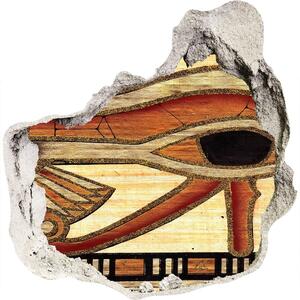 Nálepka 3D diera na stenu Egyptský oko nd-p-54719568
