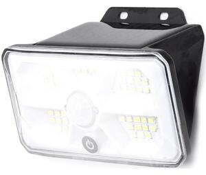 Aigostar - LED Solárne svietidlo so senzorom LED/3,7V 6500K 500 mAh IP65 čierne