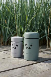 Detská termoska Panda Light Grey Food Jar