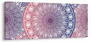 Obraz z mandál (120x50 cm)